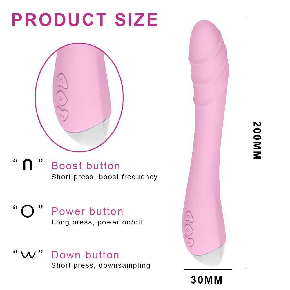 Super silicone vibrator for female adult sex toy G-Spot vibrator clitoral stimulation massager vibrator female masturbation 18W250113