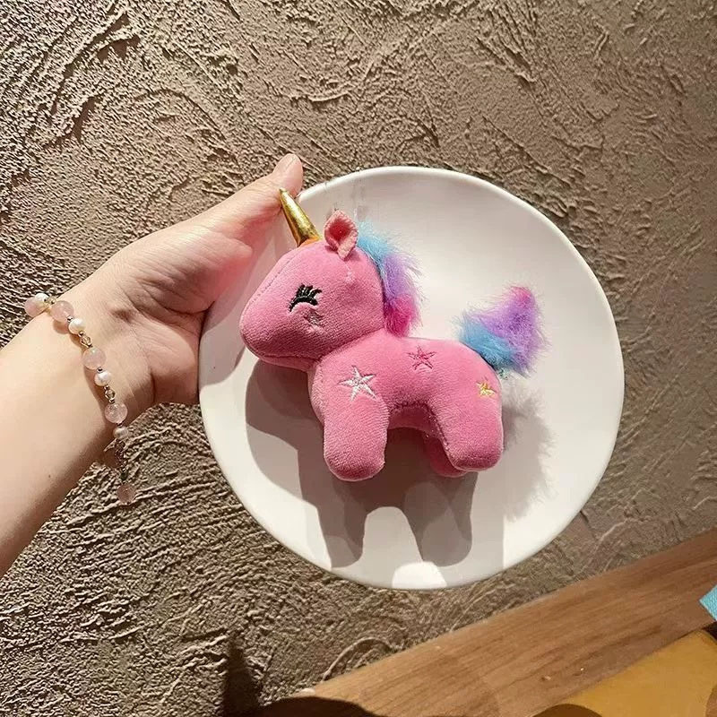 Colorful Mini Unicorn Cartoon Pet Toy for Interactive Teeth Grinding & Cleaning