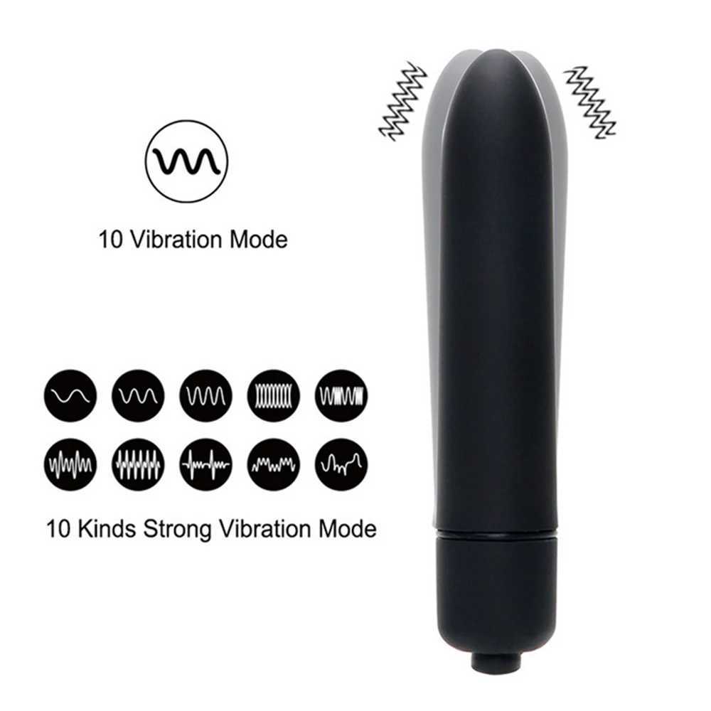 10 Speed Mini Bullet Vibration Adult Female Dildo Clit Stimulation Sex Toy Vibrating Jump G Spot Vagina Vibrator For Women W250319