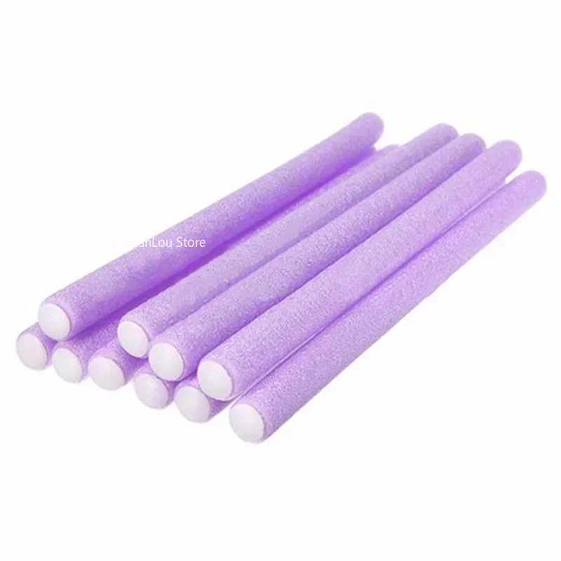 10 pieces/set of curler soft foam curl soft DIY styling hair tool suitable for female accessories random color W250113