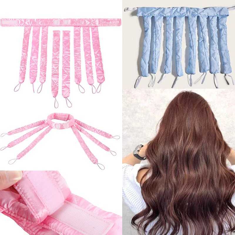 Octopus Non Hot Curling Rod Headband Curling Ribbon Sleep Wave Forming Machine Non Hot Curling Ribbon Lazy Curler W250113