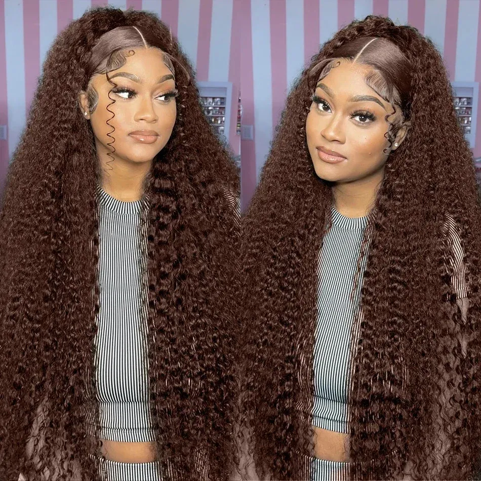 36Inch Long Natural Curly Synthetic Human Hair Wig 180 Density Good Texture Heat Resistant Fiber glueless preplucked Wigs