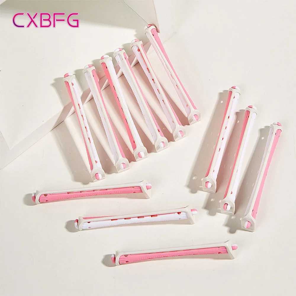 12 pieces of non thermal curling iron non thermal curling iron soft curling iron pull rod core lazy flexible rod wave forming machine hair styling too