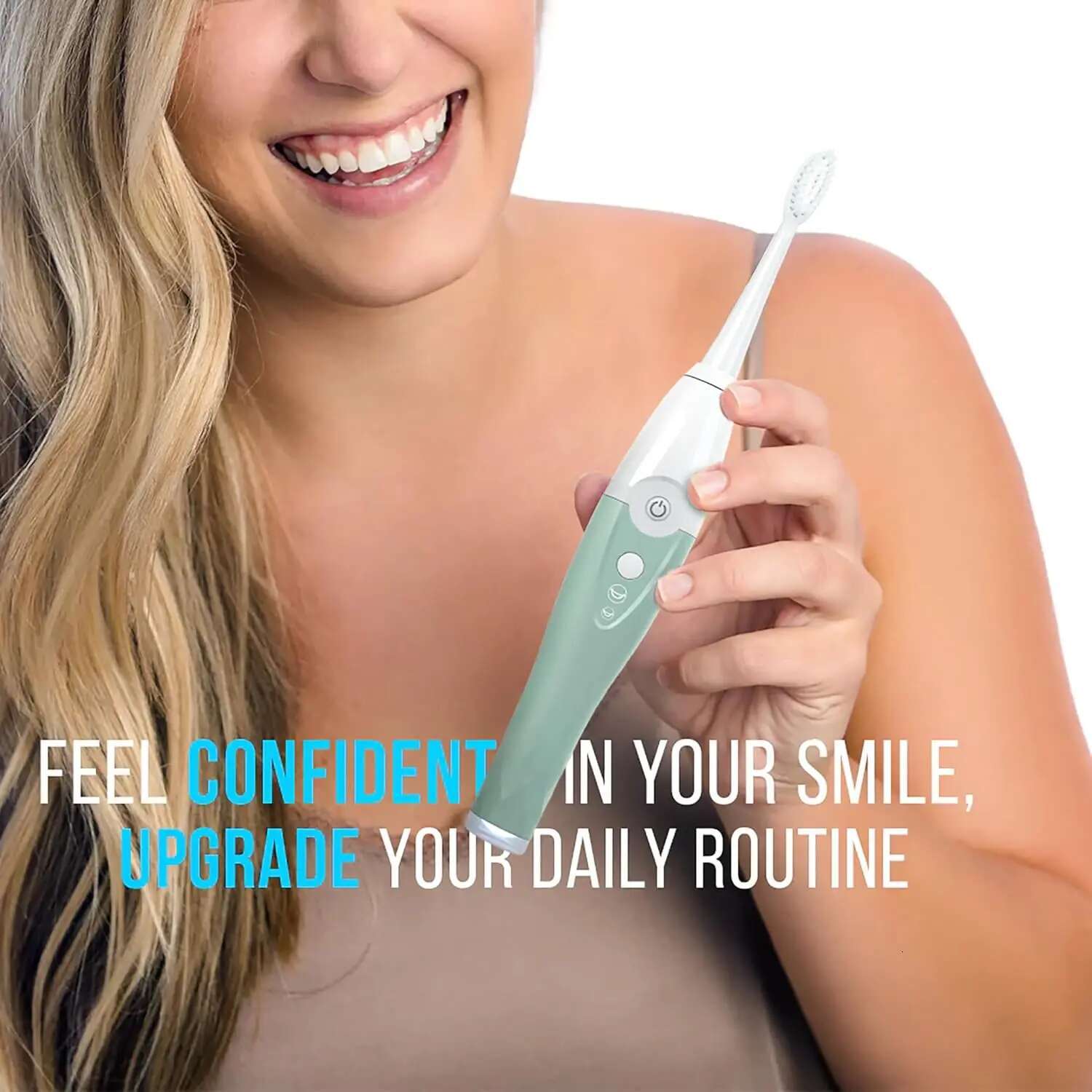 Sanitizing Sonic Toothbrush and Cleaning Station, Electric Toothbrush, Dual Speed Setting