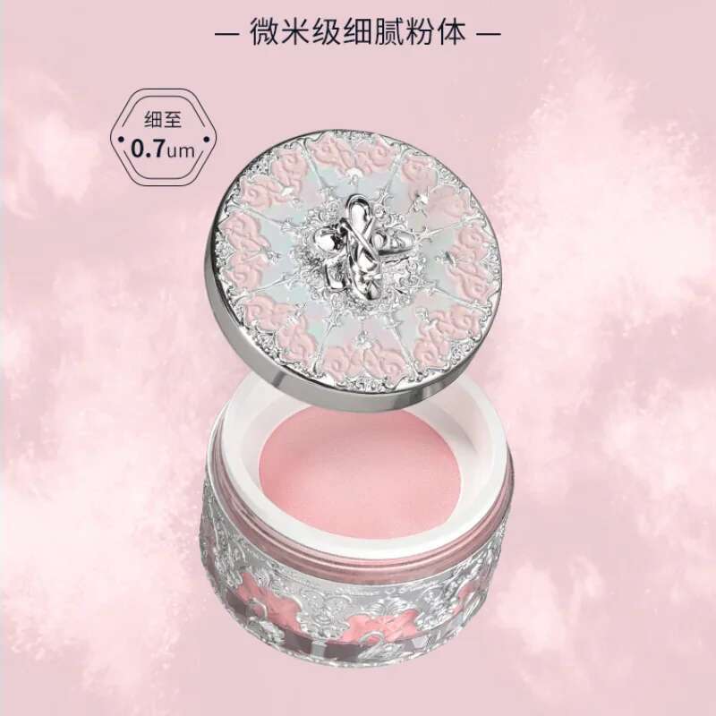 wer Knows Swan Ballet Loose Powder Oil Control Long Lasting Matte Waterproof Sweatproof Korea Facial Makeup Cosmetics