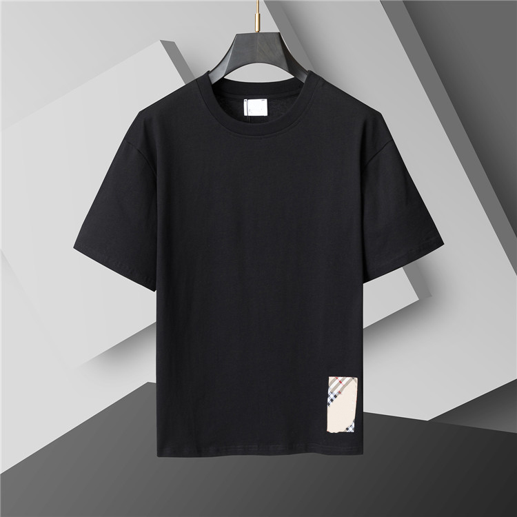 New designer t shirt polo shirts for men designer mens t shirt Crew Neck Short Sleeve Breathable 100%Cotton Print Letter Summer Casual High Quality Designers t-shirt 02