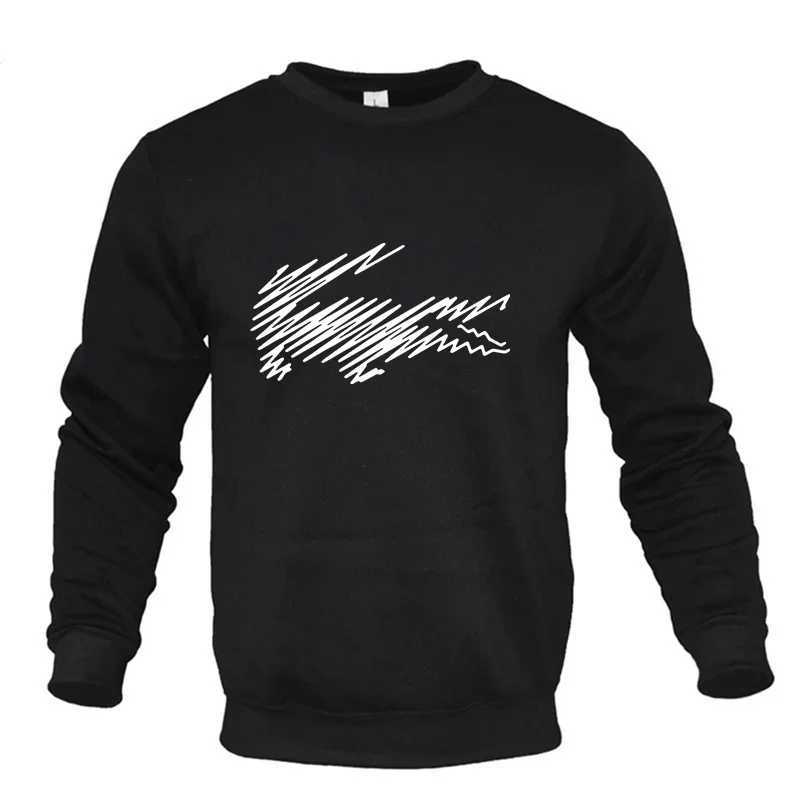 New Autumn Winter Fashion Hoody Letter Printed Trend Brand Mens Hoodies Sweatshirts Plus Fleece Pullover Hip Hop StreetwearXJ250111