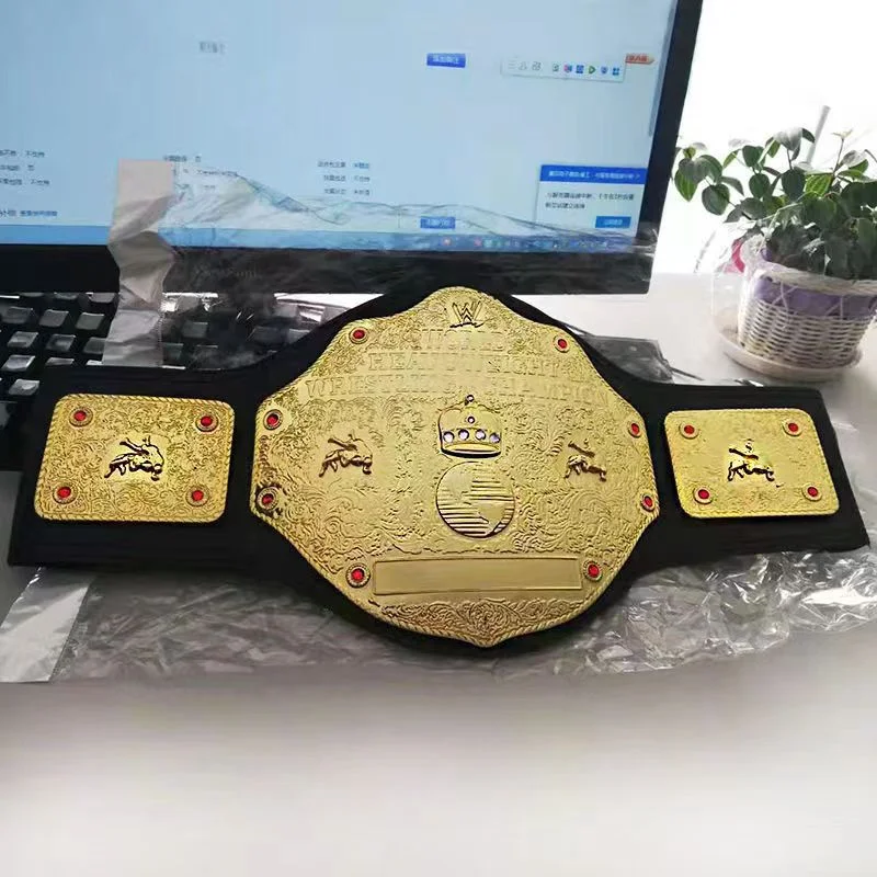 Wrestler Championship Waist Figurine Gold World Heavyweight Champion Occupation Wrestg Belt Gladiators Waistband Gifts