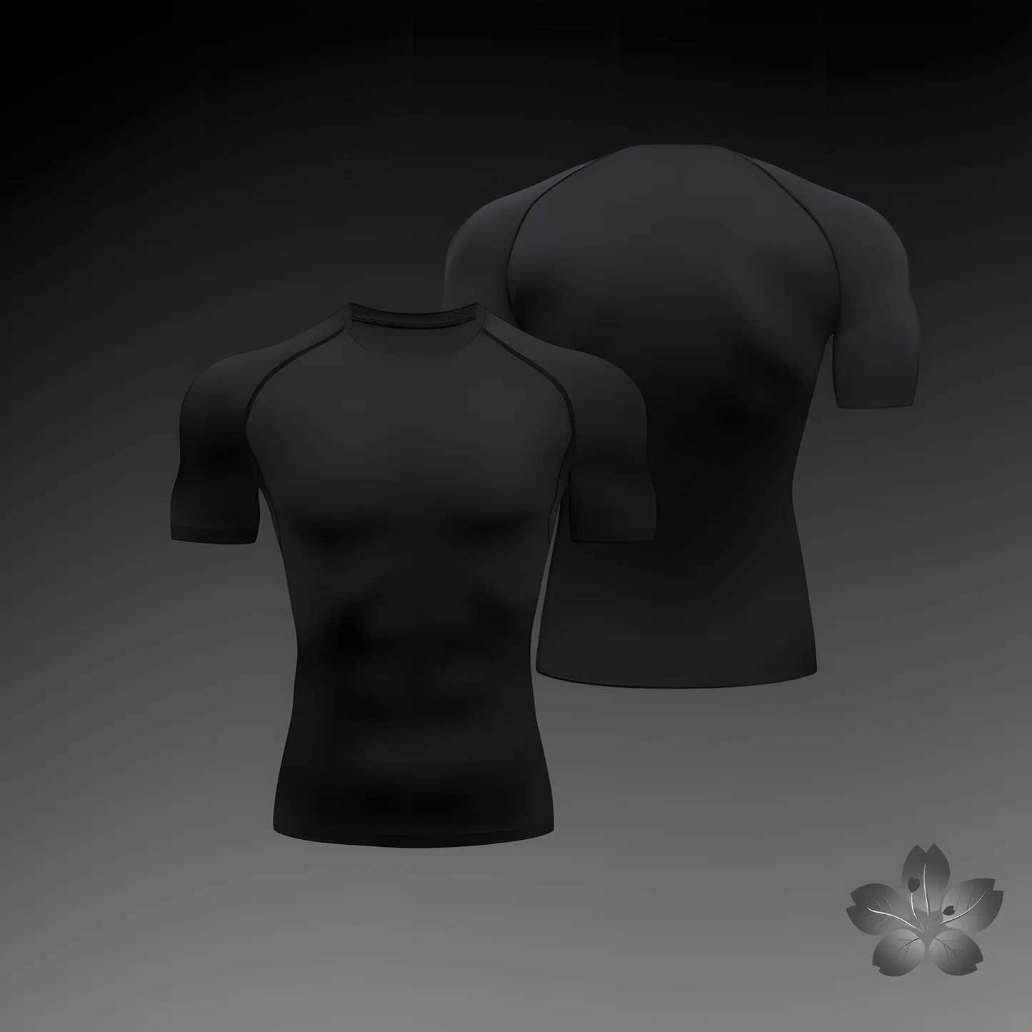 Summer Short Sleeve T-shirt Men Compression Sports T shirt New Running Quick Dry Gym Jogging Shirts Rashguard Jiu Jitsu Tops Man X250113