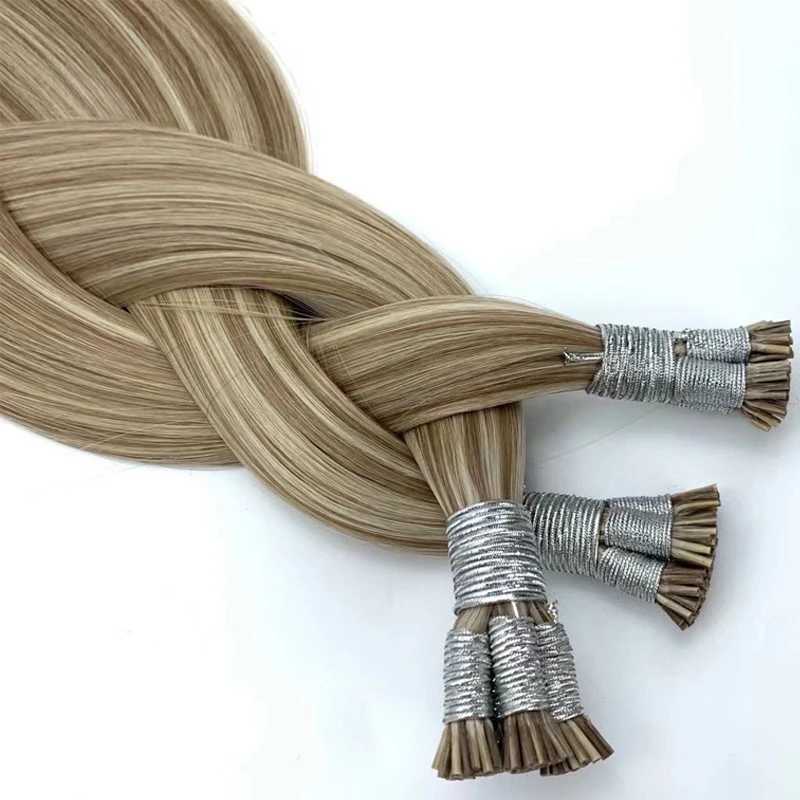 Original keratin Itip hair pre bonding extension De Cabello 00human Remy Russian Remy I Tip human hair extension W250113