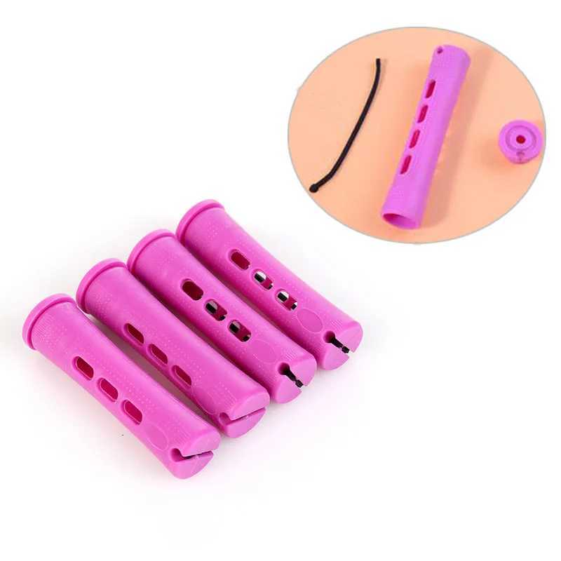 12 pieces/set Perm Rods and Hair Rollers with Cold Wave Rods Womens Long Short Hair Curling Tool W250113
