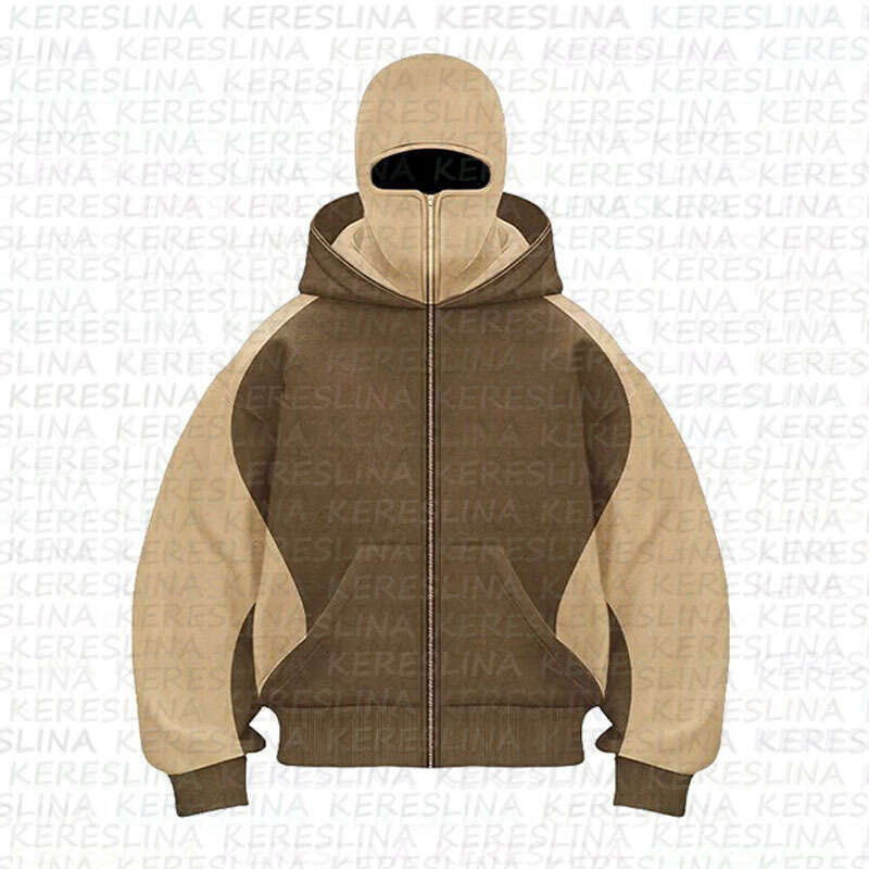 2025 Spring Winter Thin Loose Striped Sports Leisure for Men Women, Trendy Brand, Rascal and Handsome, Explosive Street Youth Hoodie