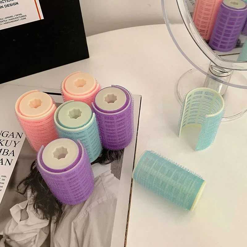 S/M/L self grabbing hook hair roller natural bangs fluffy hair curler no heat self-adhesive hair styling tool W250113