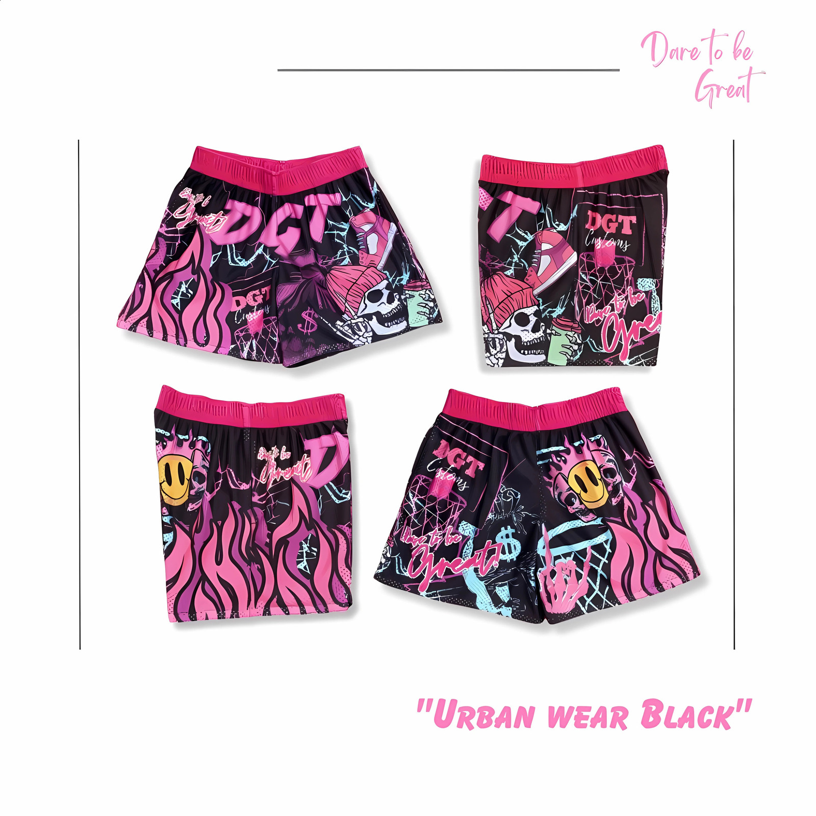 Mesh breathable mens shorts basketball running quick drying digital printed fashion summer 250109