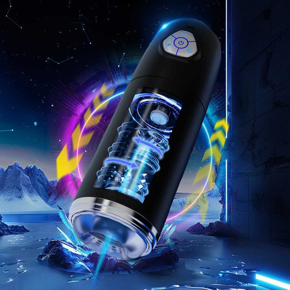 Fully automatic masturbation cup sex mane toy vulva vaginal penis oral vibrator adult sex toys suitable for male masturbationXJ250113