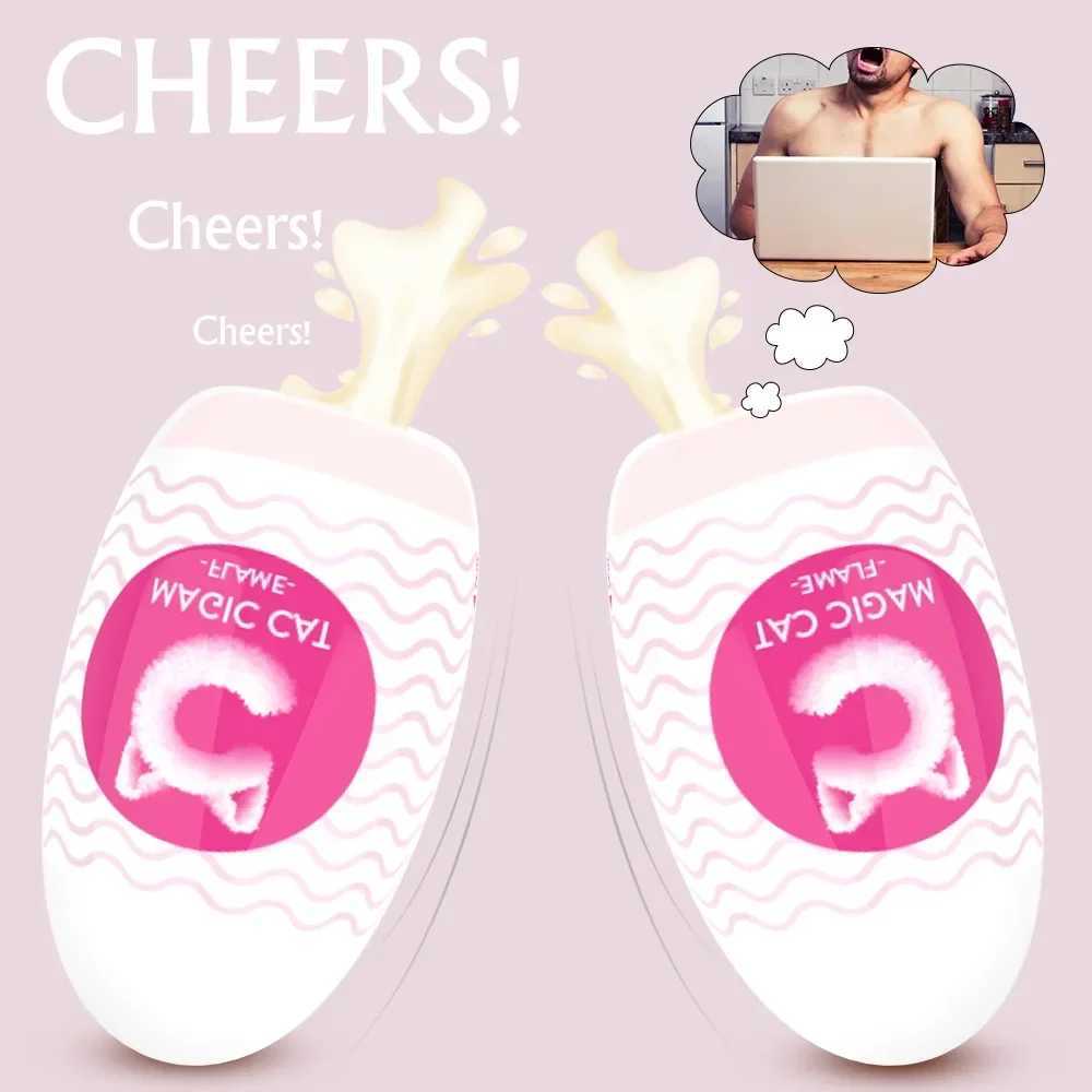 6 Style Male Masturbation s Airplane Cup Realistic Vagina Magic Cat Pussy Sex Toys Enlarge The Exerciser Erotic AccessoriesXJ250113