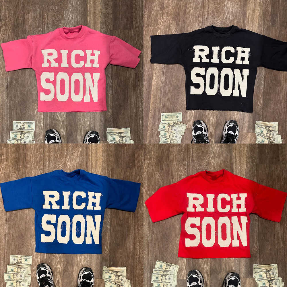 Men's T-Shirts Designer Mens T-shirt Y2K Shirt Oversized Harajuku High Strt Goth Style Hip Hop Graphic T Sweatshirt Size S-3XL H25110 CCNX