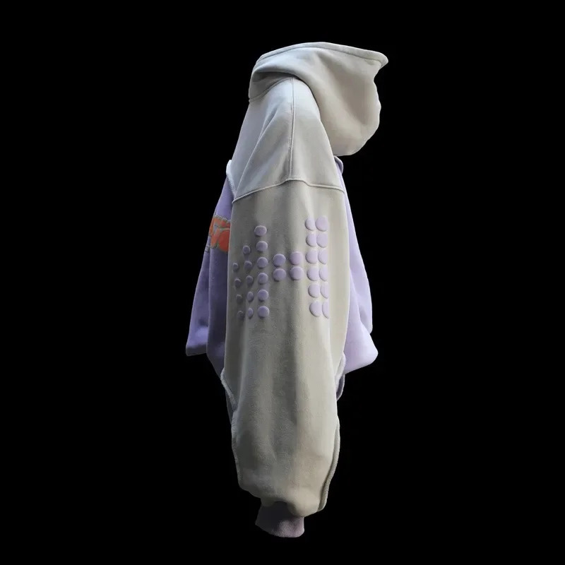 Harajuku Baggy Hoodie Y2K Letter Pattern Printed Splicing n Sweatshirt Gothic Vintage Men Women Oversized Casual Pullover 250113