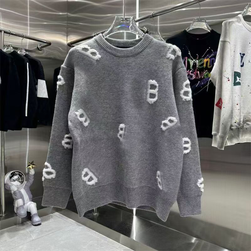 Designer Men's Sweaters knitted women mens crew neck sweatshirt Spring Autumn New hoodys sweater unisex women clothes pullover long sleeve sweatshirt streetwear