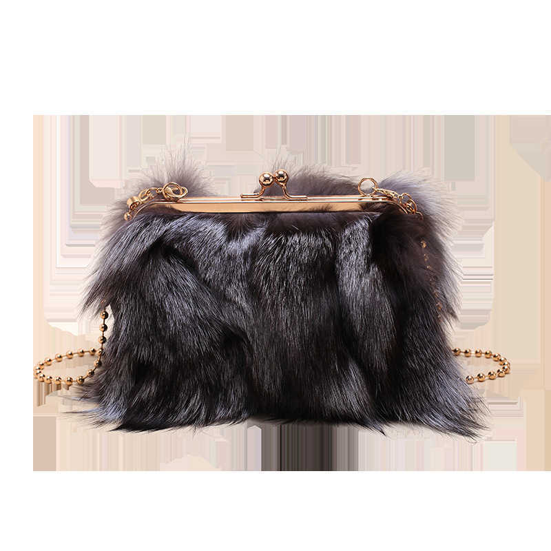 Bags Autumn/winter Hair Bag 2024 New Collection Forest Soft Girl Fashion Design Versatile Chain Crossbody Clip Dinner 250113