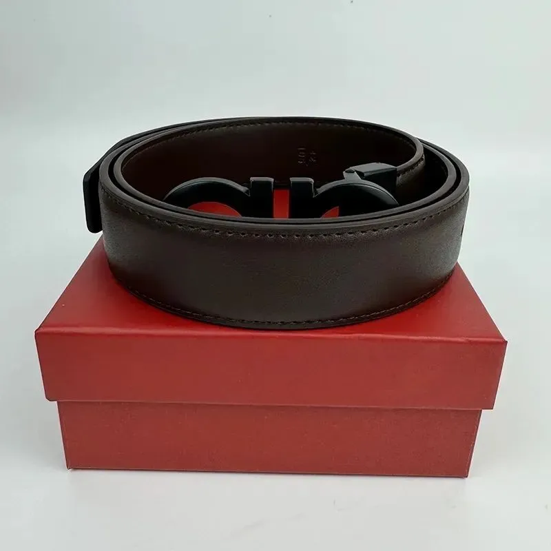 designer belt for men women designer 12 fashion belt man leather belt luxury belts big Smooth buckle classic luxe ceinture eternal daily business belt optional box