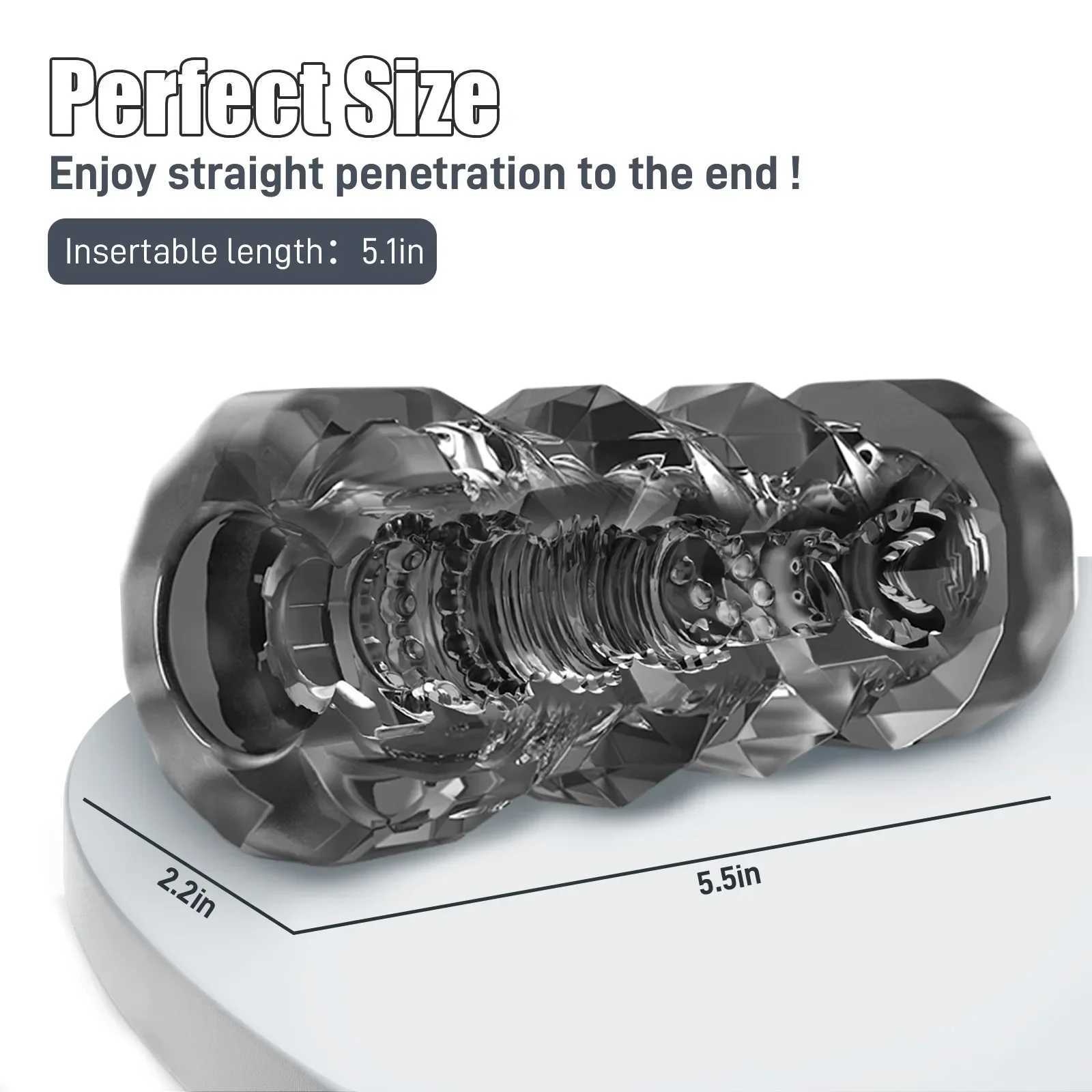 Male Masturbator Cup Soft Pussy Sex Toys Vagina Adult Endurance Exercise Sex Products mens pussy Pocket Cup for Men dick suckerXJ250113