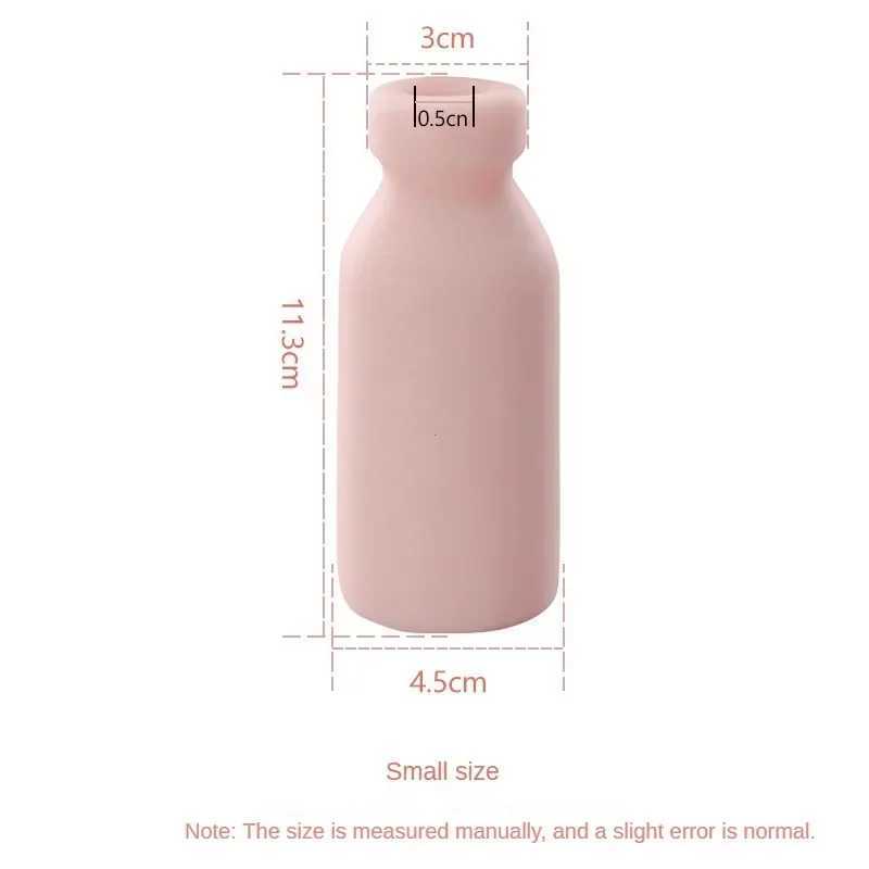 Male Masturbation Cup Milk Bottle Shape Silicone Masturbator Soft Emulational Vaginal Bulge Portable Ml Sex Toys for ManXJ250113