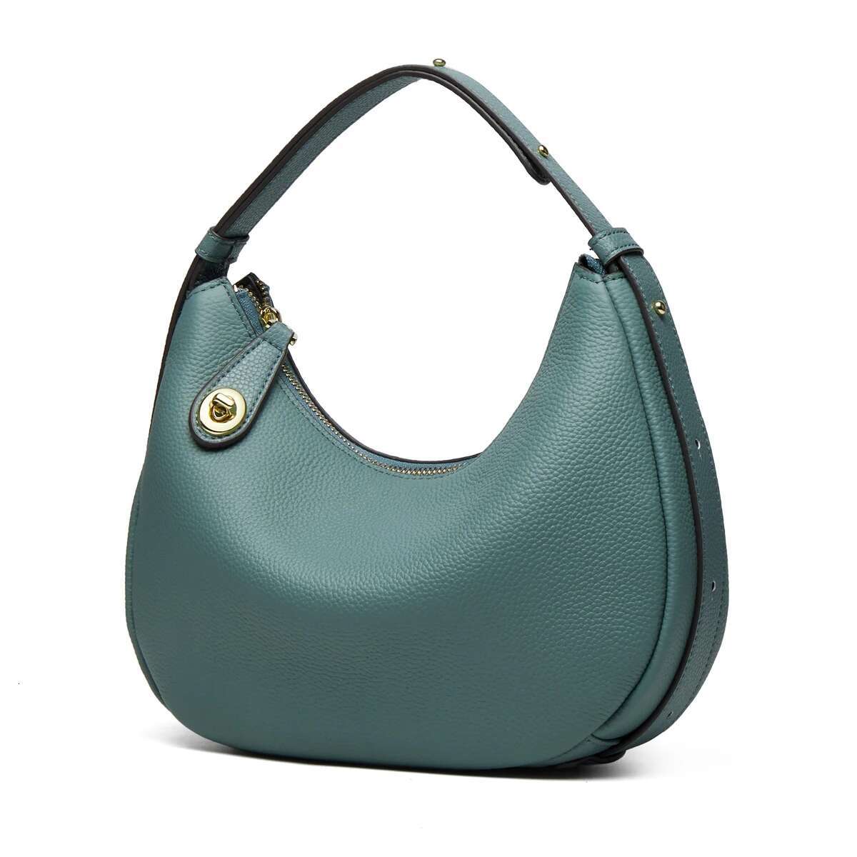 ZOOLER Original Bag Fashion Real Leather Bags Handcraft Ladies Women Handbag Second Cow Skin Half Moon Purses#YC308