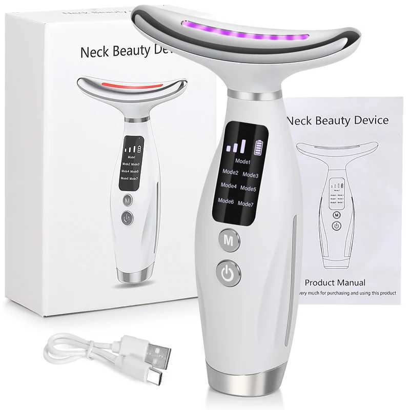 neck face beauty device vibration massage for face and neck personal care skindion home use beauty device face lifting machineXJ250113