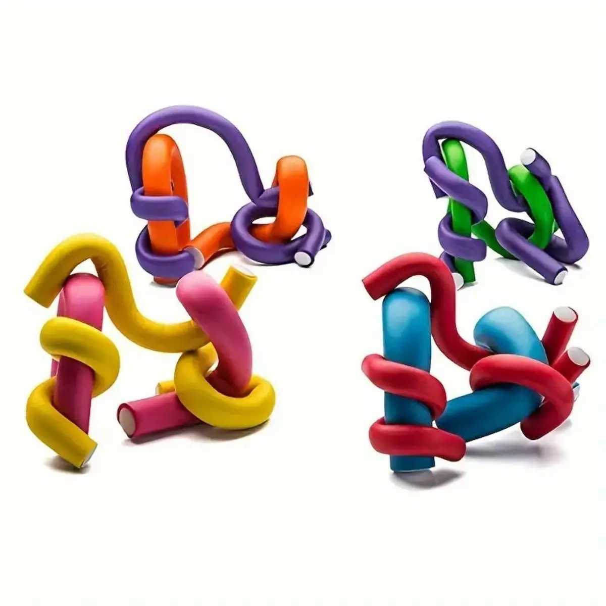 10 piece flexible heatless curler - curling stick for DIY soft foam curling - hair styling tools - normal hair type W250113