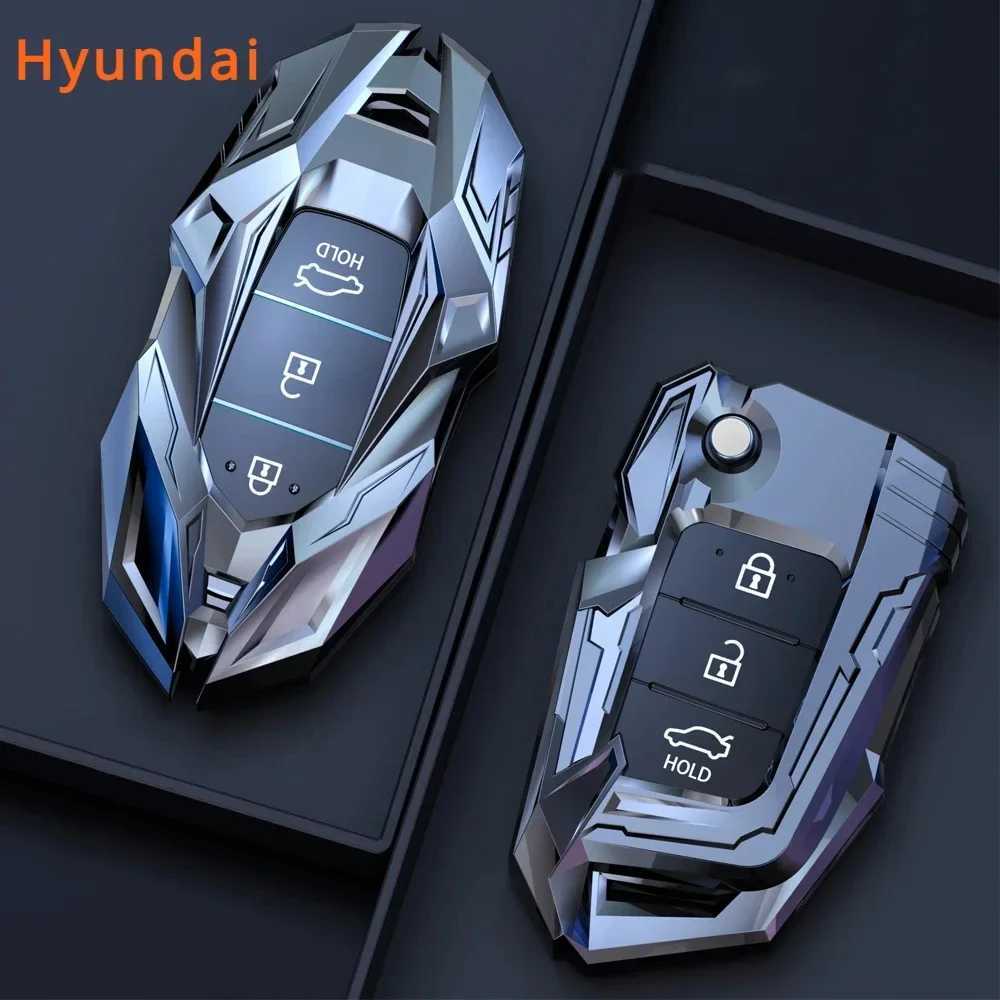 Car Key Modern KONA Encino Ix35 Grandeur Ig Accent Santa Palisade 2018 Accessories Keychain H250113