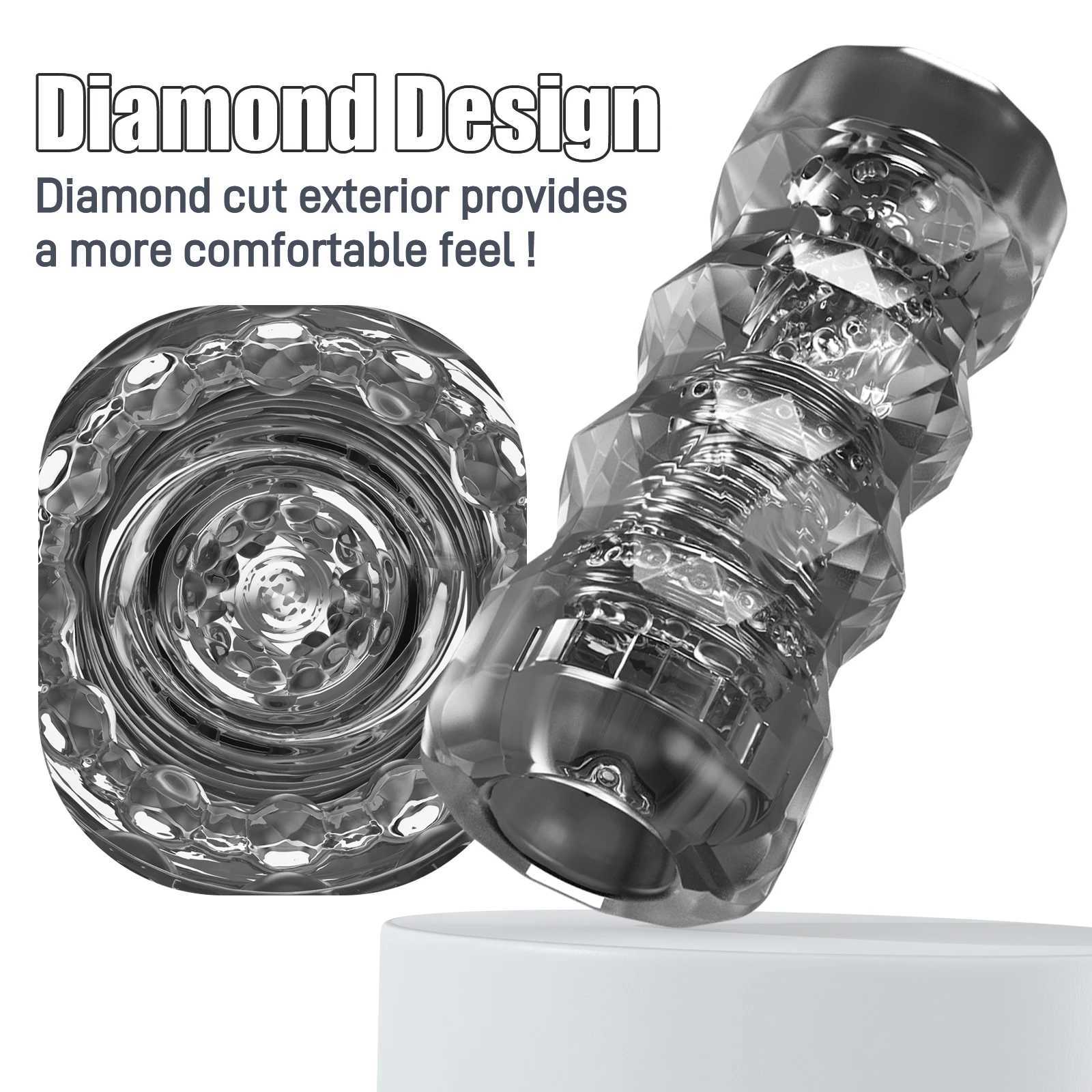 Male Masturbator Cup Pocket Pussy Masturbation Sex Toys for Adult Sucking penis Tight Realistic Vagina Man Endurance Soft jobXJ250113