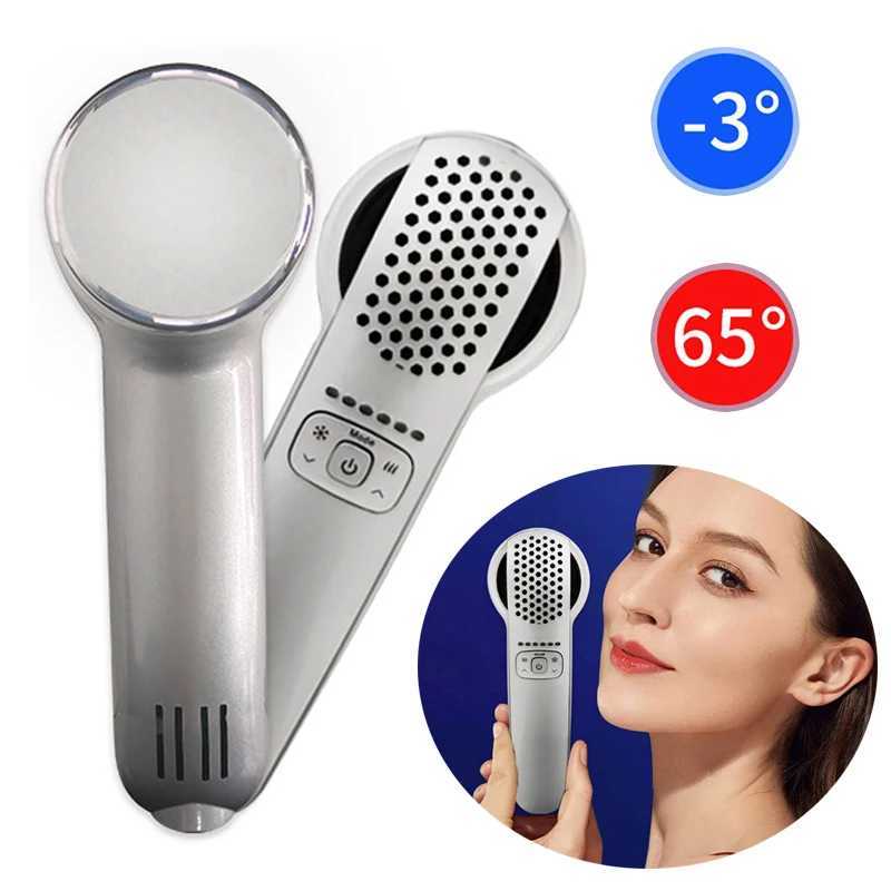Hot Cold Hammer Home Facial Massager Lead-in Device Skin Lifting Tighten Rejuvenation Anti-aging Moisturizing Beauy MachineXJ250113