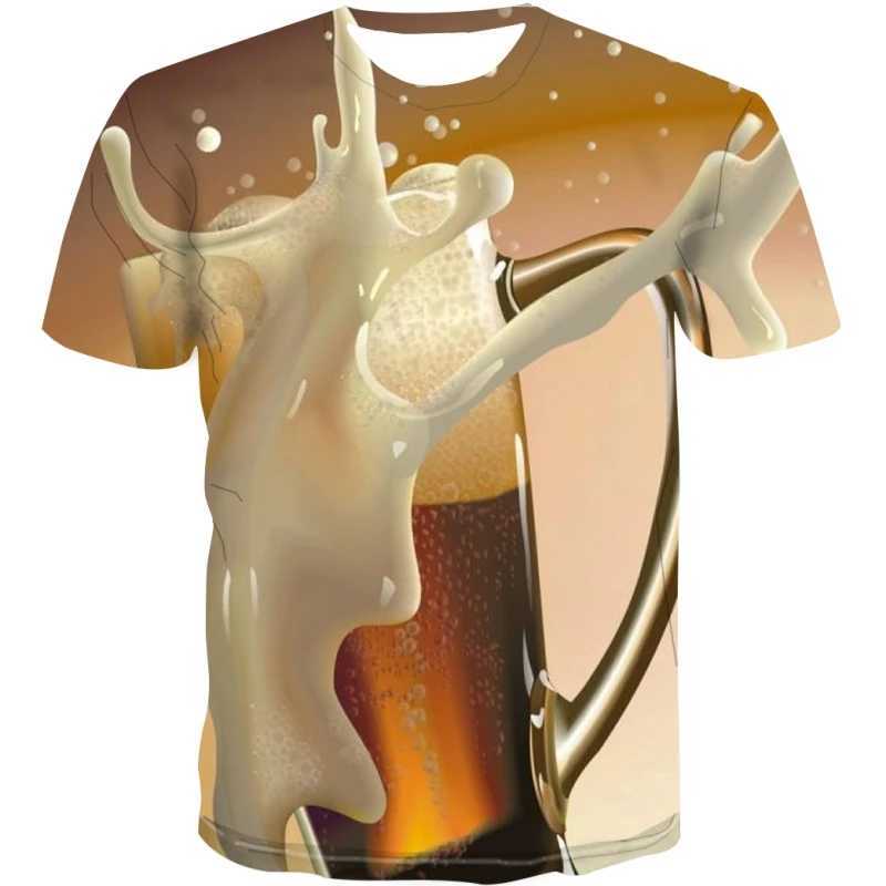 Funny T-shirt Men and Women Fashion 3D T Shirts Drink Soda Cola Fanta Print Casual Oversized Round Neck Short Sleeve T-shirt Top X250113