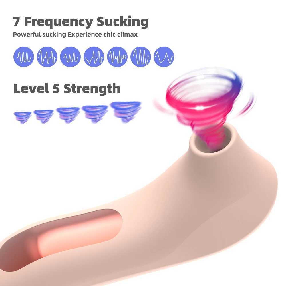 Powerful Sucking Vibrator Female Clitoris Nipple Oral Vagina Vacuum Stimulator Massager Sex Toys Adults Goods for Women W250319