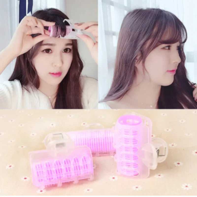 2/3Pc plastic self-adhesive hair lazy roller Bang Roll curling iron curling iron curling iron styling tool W250113