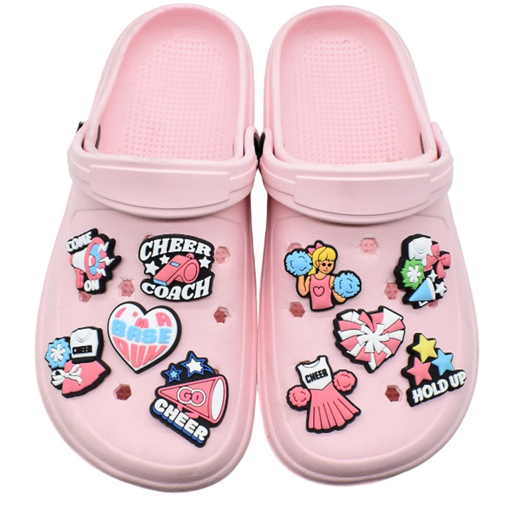wholesale cute anime pvc shoe charms fashion shoe accessories decoration buckle active party theam shoe flowers