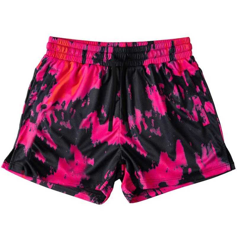 Bodybuilding Shorts Men Summer Running Sport Gym Breathable Mesh Bermuda Boxing Training Male Quick Dry Beach Pants X250113