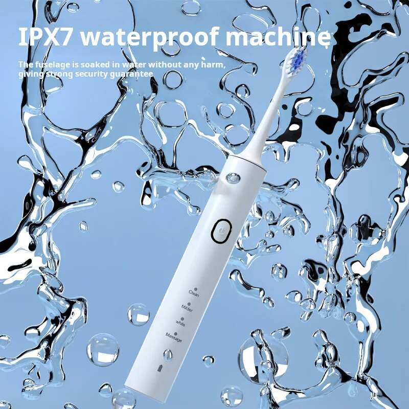 Electric Toothbrush DuPont Soft Fur Ultrasonic Dental Brush High-Vibration Rechargeable Waterproof 4 Gear Teeth Cleaning Tool