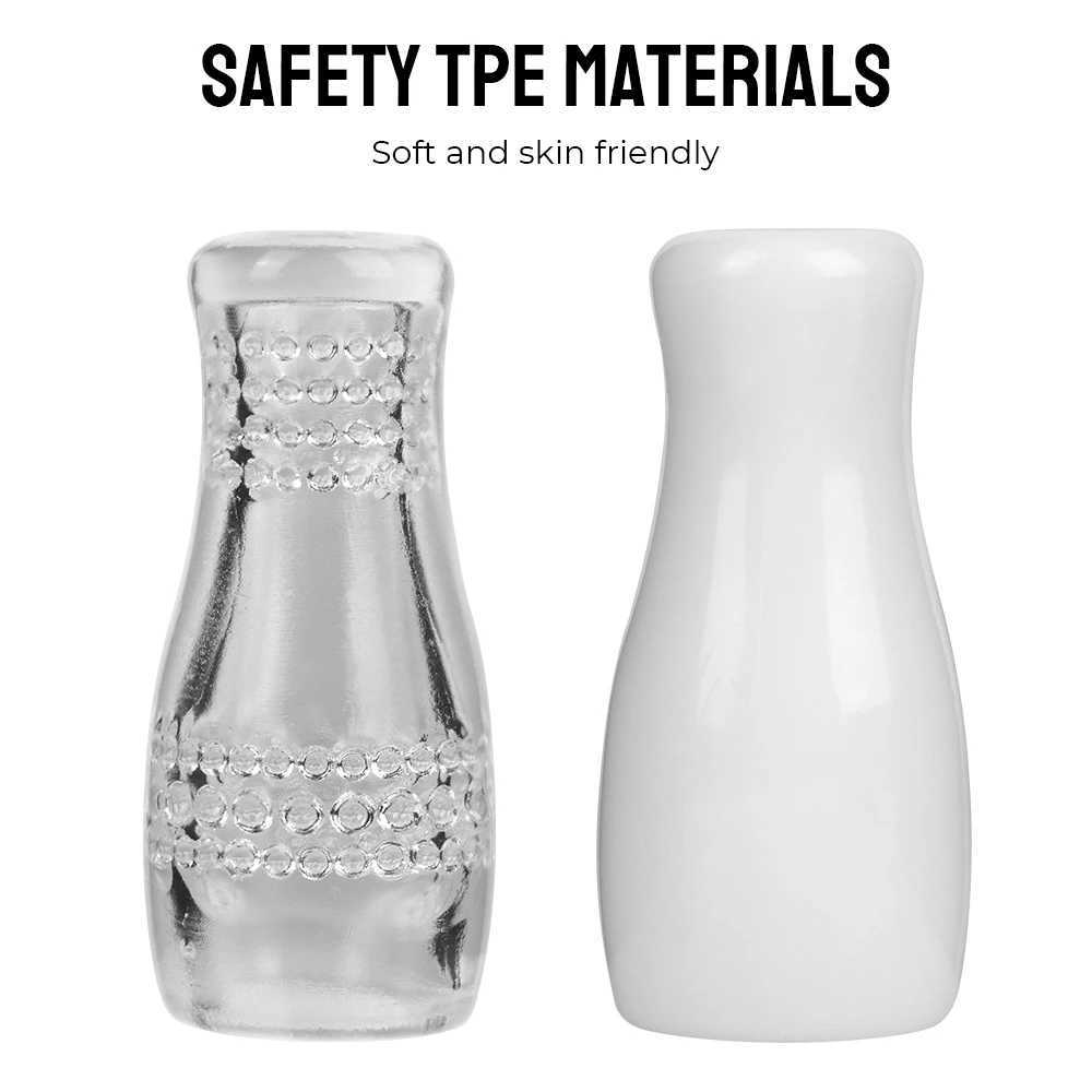 88mm Small Male Masturbator with Mesh Artificial Vagina Suitable for Male 18 Penis Suction Cup Suction Cup Suction Cup Penis Exerciser Delay Sex ToyXJ