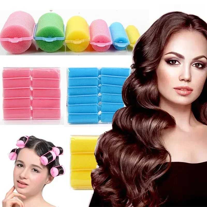 6-14 magic sponge foam hairpin shaped curler pad salon hairdresser 6 size hairdressing tools W250113