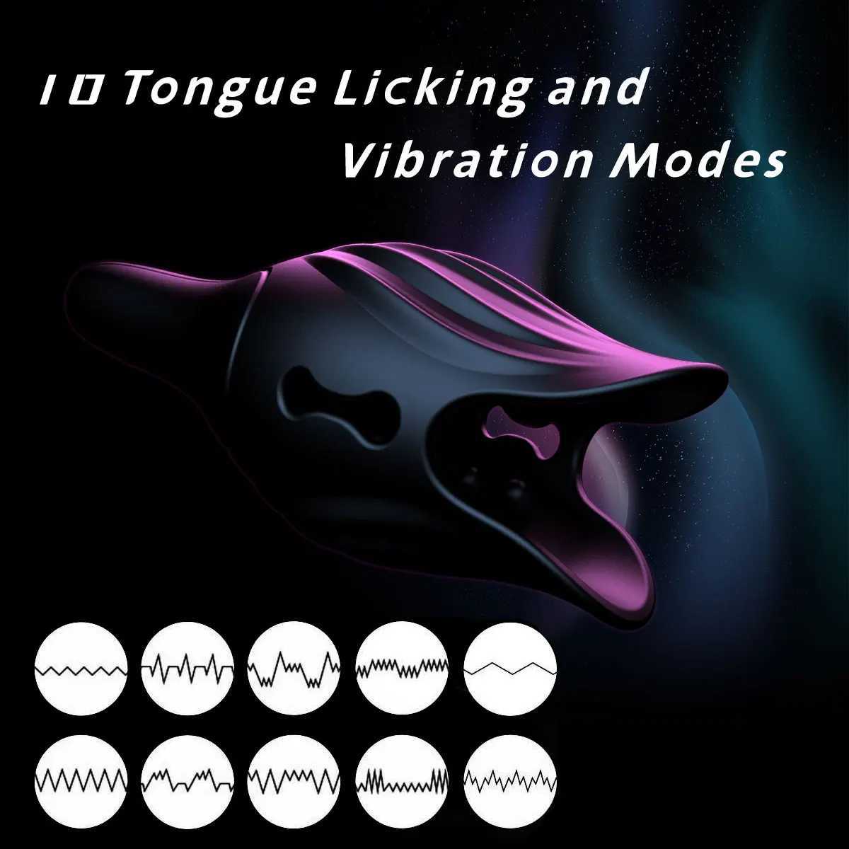 Male Masturbator Automatic Licking Masturbators Cup Pussy Vaginas For Men Stroker Vacuum Pump Penis Glans Massager Sex ToysXJ250113