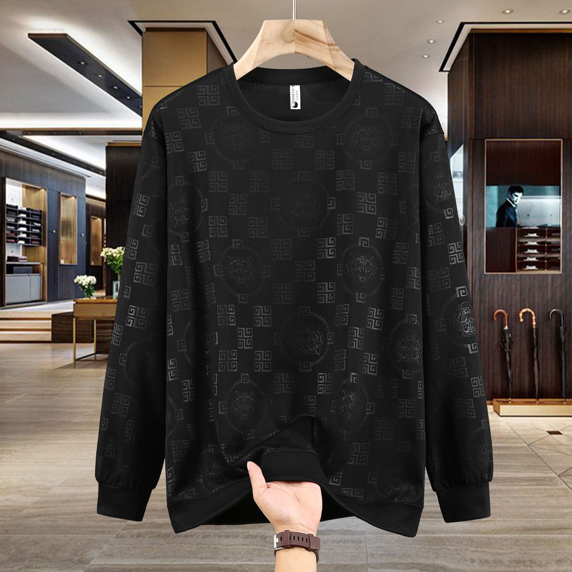 2025 Men's Hoodies & Sweatshirts Designer Mens Hooded of Autumn and Winter Hoodie Loose pullover Long Sleeved Sweater for mens designer hoodie Asian size 4XL-10XL