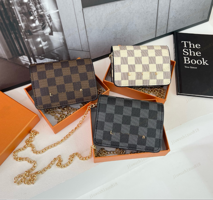 Designer bag CF women shoulder bags black purse tote beach bags Shopping bag wallet chain Handbags Leather Shoulder Bags Purse crossbody classic flap lattice bag