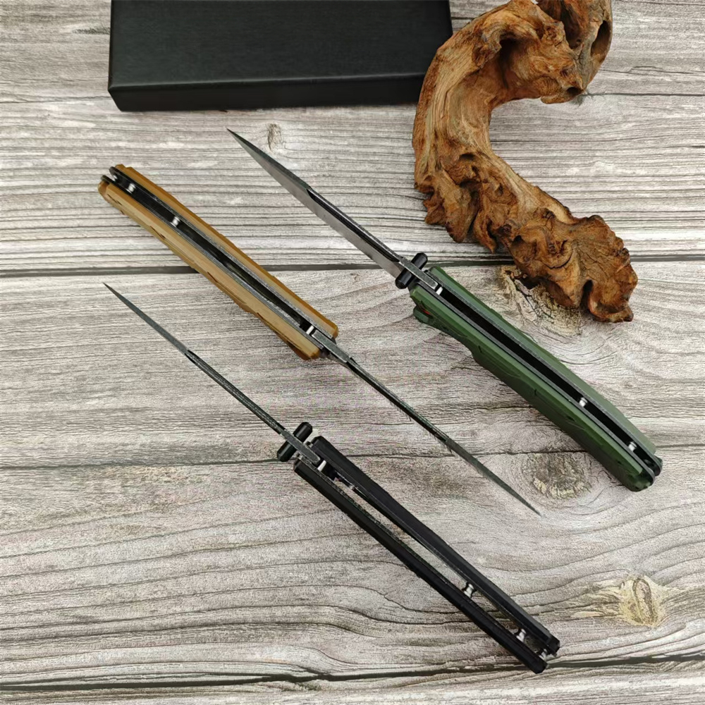 Portable Tactical EDC Pocket Folding Knife D2 S Blade G10 Handle Hunting Outdoor Bushcraft Rescue Survival Utility Tools 3300 3200 535 15535 940 3400-