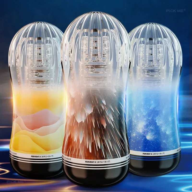 Male Masturbation Cup Soft Silicone Pocket Cat Endurance Sports Transport Male Masturbator Adult Products Male Sex ToysXJ250408