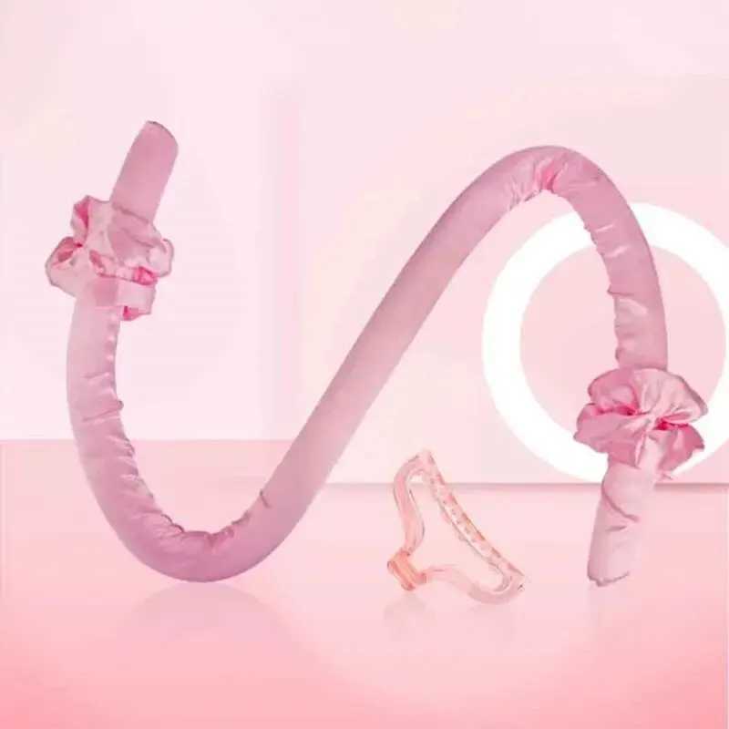 Lazy Curling Pearl Sponge Big Wave Curling Iron God Velvet Heat Free Curling Iron Belt Clip Hair Curling Belt W250113