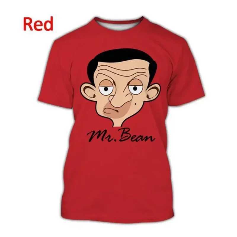 New Fashion Hip Hop Mr Bean 3D Print T-shirt for Women Summer Men Clothing Funny Casual Oversized T Shirt Harajuku Tops Tees X250113