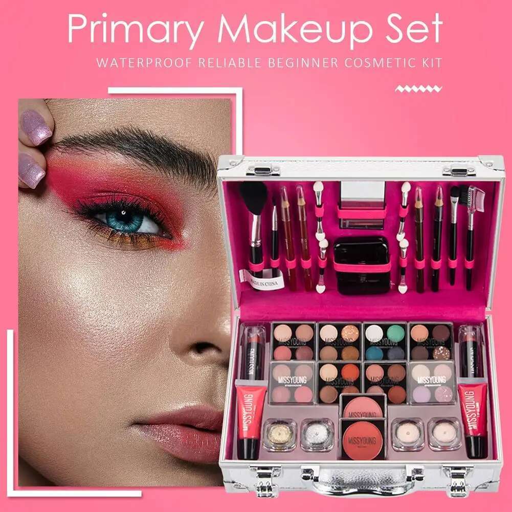 30pcs ALL INMakeup Set Professional Artist Box Full Cosmetics Face Eyes Lips Makeup set