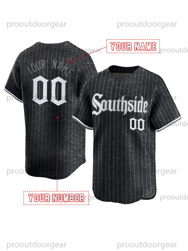 Baseball Jersey Anderson JACKSON Thomas Moncada Robert Jr. Custom Sweatshirt - Embroidered Baseball Jerseys Mens Womens Youth